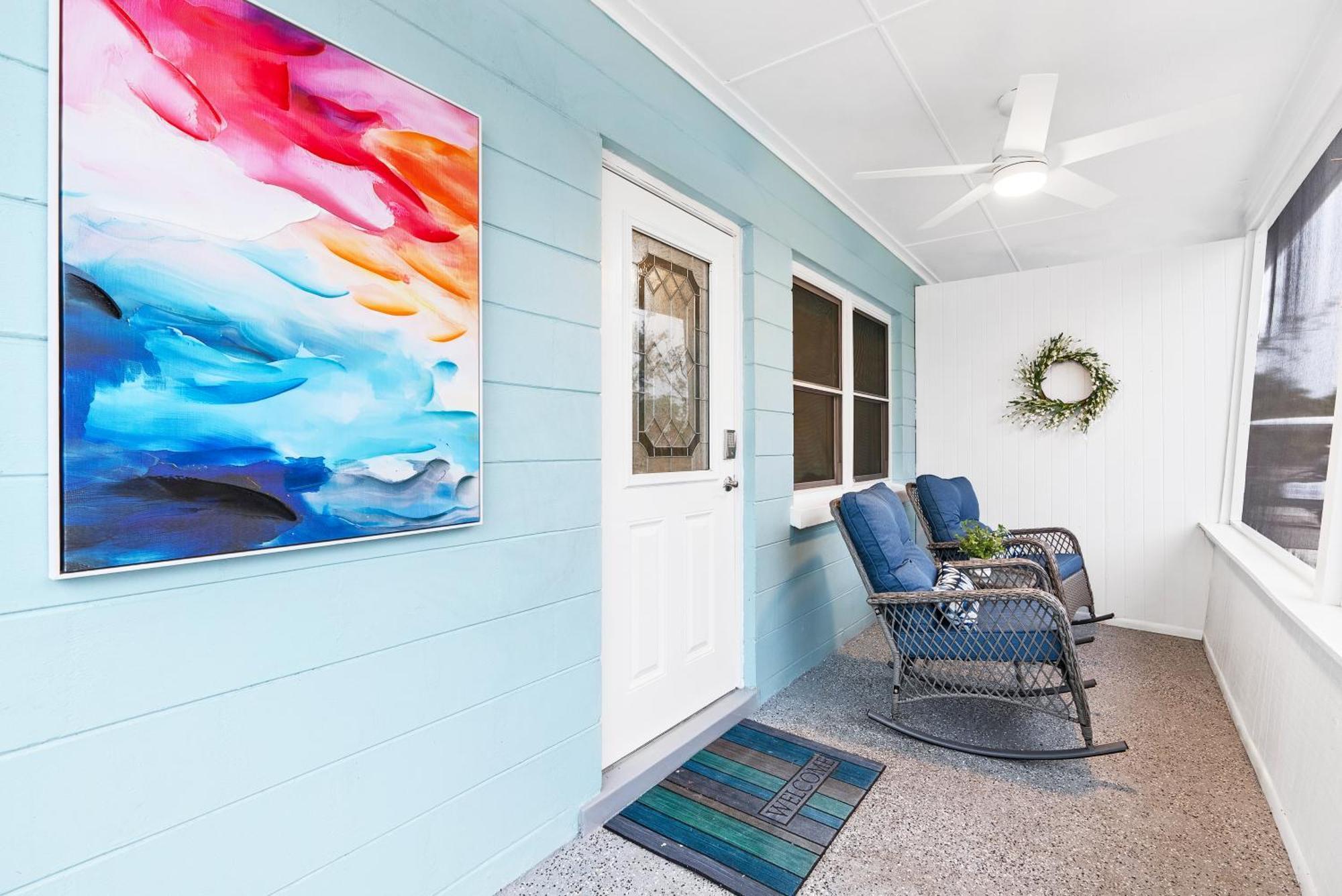 Village And Walkable, With Private Porch *