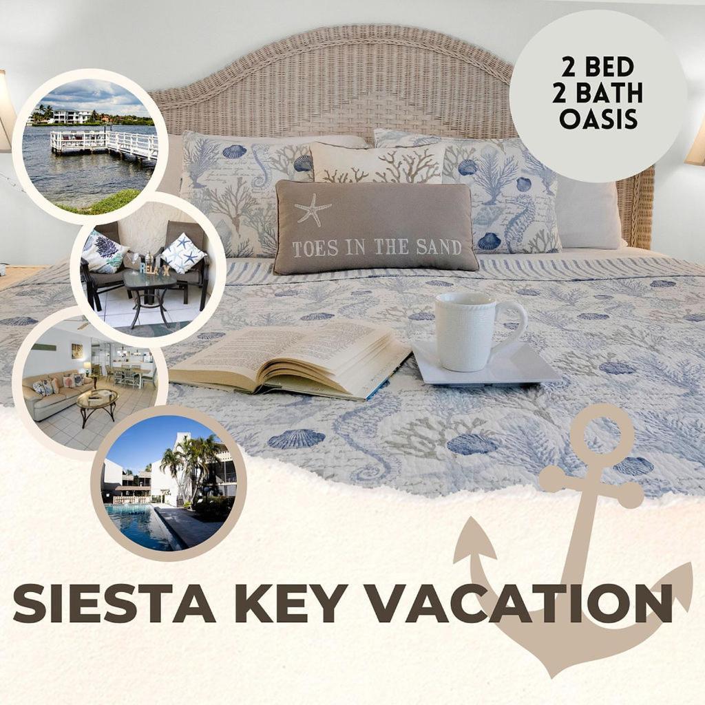 Escape Ground Floor Steps To Heated Pool And Free Trolley * Siesta Key
